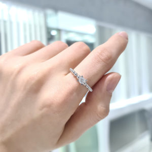 0.22 Karat Pırlanta Tektaş Yüzük - YZ06983