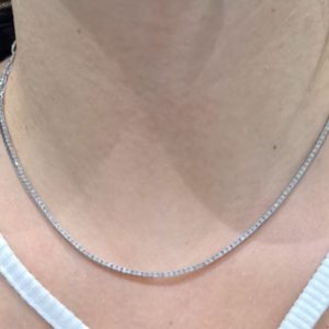2,96 Karat Pırlanta Suyolu Gerdanlık