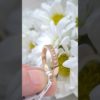 0.15 Karat Rose Tasarım Yarımtur Yüzük - LD02797