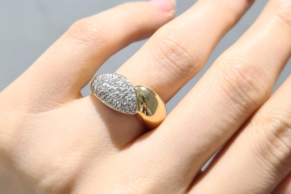 2. El 0.39 Karat Pırlanta Fantezi Yüzük - ALM0838