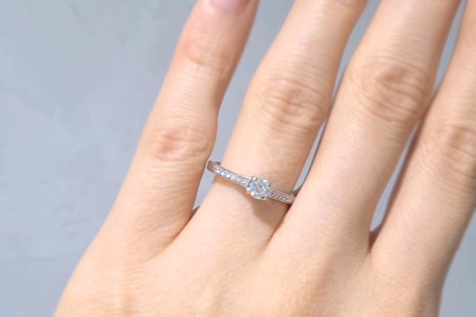 2. El 0.40 Karat Pırlanta Tektaş Yüzük - X003456