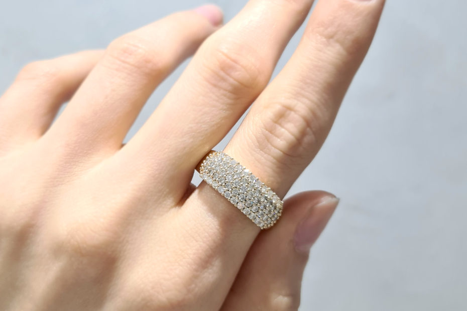 2. El 0.55 Karat Pırlanta Fantezi Yüzük - ALM0841