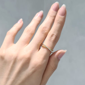 0.09 Karat Fantezi Pırlanta Yüzük - YZ08517