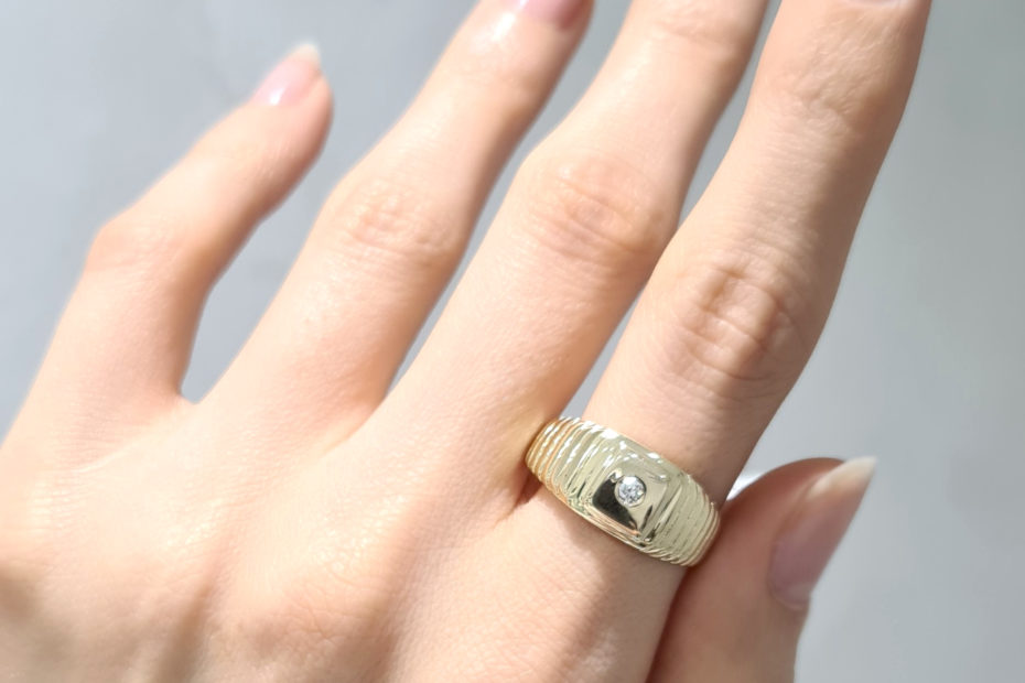 2. El 0.04 Karat Pırlanta Fantezi Yüzük - X003496