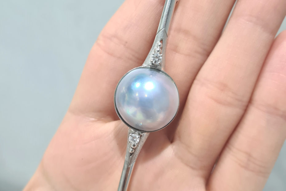 2. El 0.15 Karat Pırlanta Broş - ALM0361