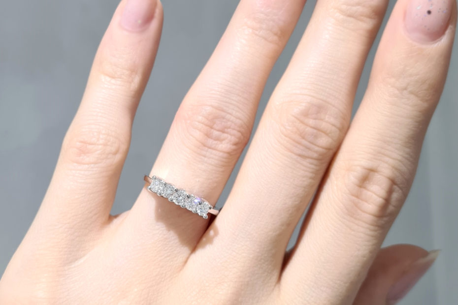 2. El 0.35 Karat Pırlanta Beştaş Yüzük - X003581