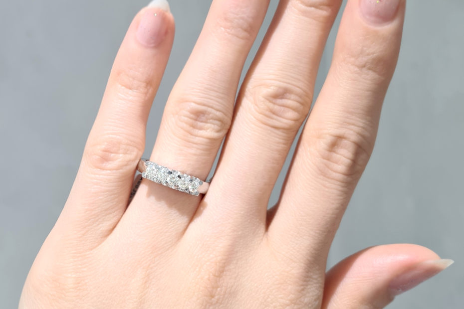 2. El 0.40 Karat Pırlanta Beştaş Yüzük - X003586