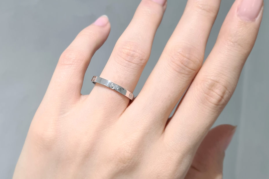 2. El 0,03 Karat Pırlanta Alyans - X003621