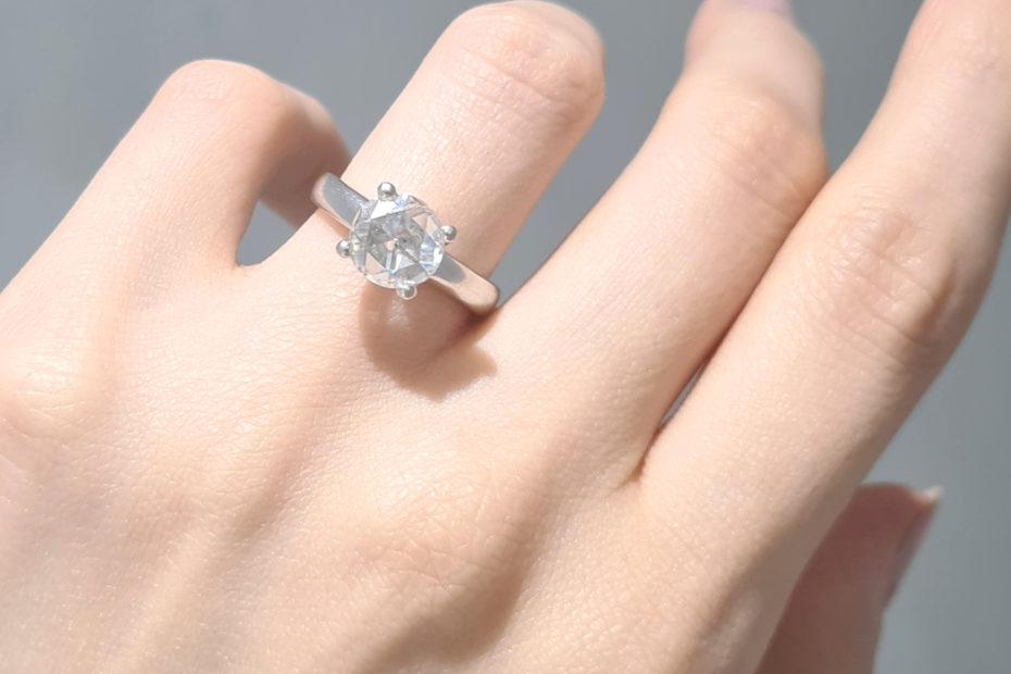 2. El 1.61 Karat Pırlanta Tektaş Yüzük - X003533