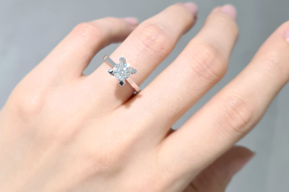 2. El 1,00 Karat Pırlanta Tektaş Yüzük - X003623