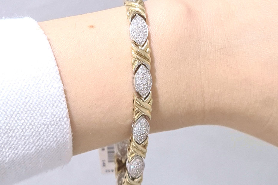 2. El 0,70 Karat Pırlanta İthal Bileklik