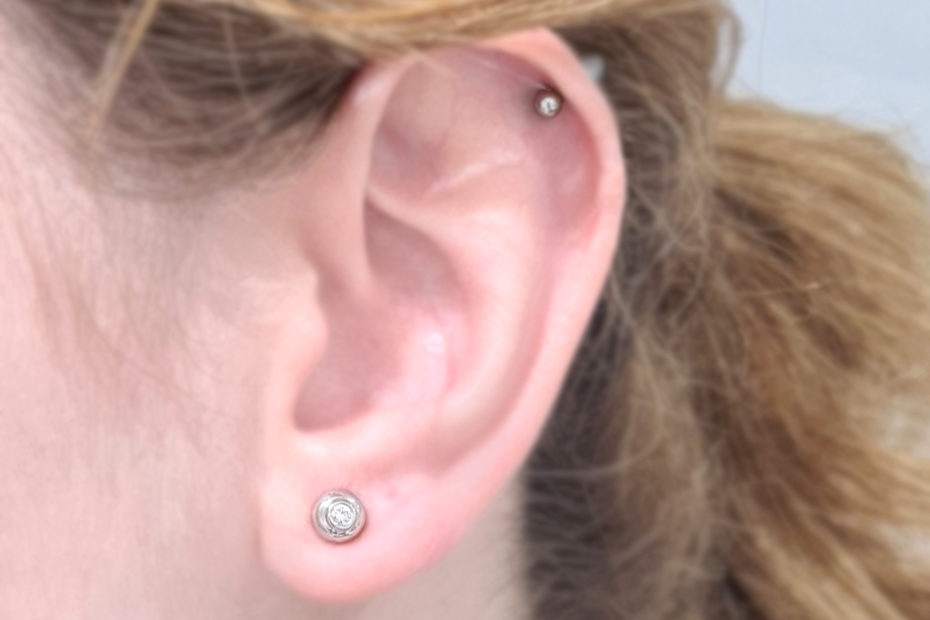 2. El 0,04 Karat Tektaş Tek Küpe - X003682