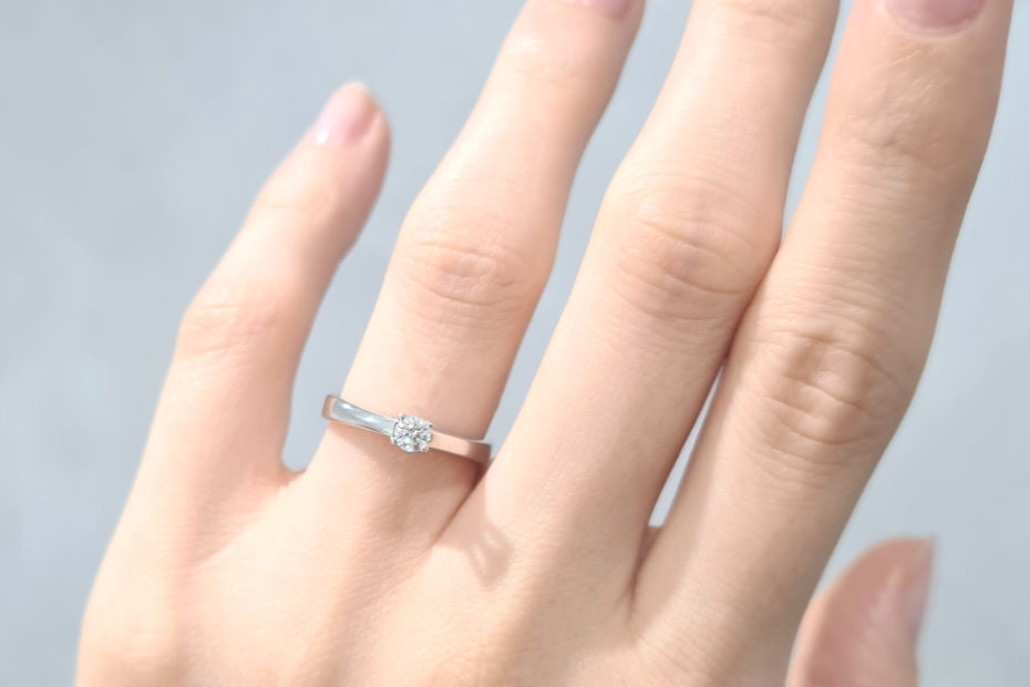 2. El 0,17 Karat Pırlanta Tektaş Yüzük - X003662