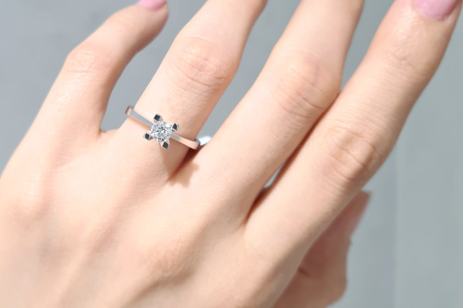 2. El 0,41 Karat Pırlanta Tektaş Yüzük - X003651