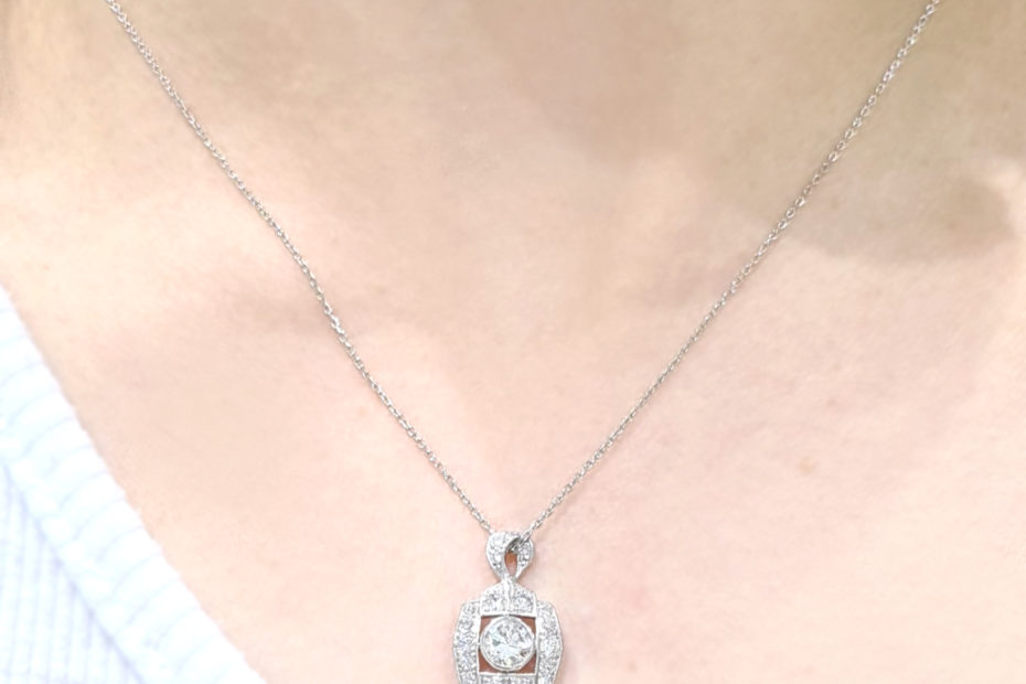 2. El 0,83 Karat Pırlanta Kolye - X003676