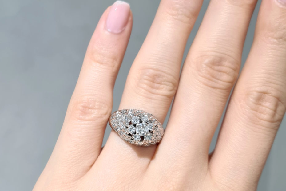 2. El 0,85 Karat Pırlanta Fantezi Yüzük - X003689