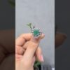 2. El 1,90 Karat Pırlanta ve Zümrüt Yüzük - X003691