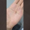 0,02 Karat Pırlanta Rose Kolye - KL02184