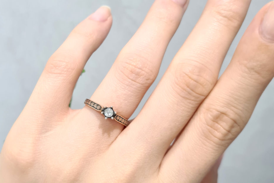 2. El 0,09 Karat Elmas Tektaş Yüzük - X003721