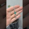 2. El 2,03 Karat Pırlanta ve Zümrüt Bileklik