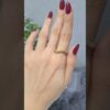 2. El 0,08 Karat Pırlanta Tasarım Yüzük - ALM0867
