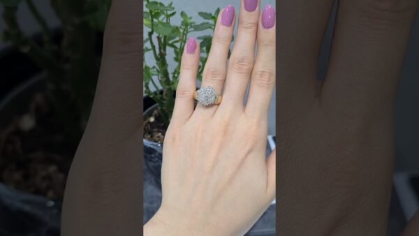 2. El 0,38 Karat Pırlanta Tasarım Yüzük ürün videosu