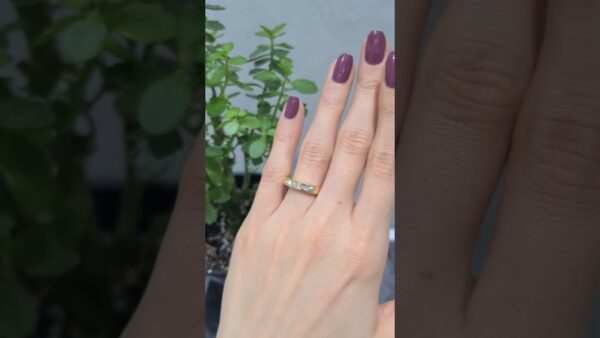 2. El 0,21 Karat Pırlanta Tasarım Yüzük ürün videosu