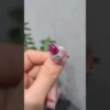 2. El 4,65 Karat Pırlanta ve Yakut Tasarım Yüzük