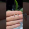 0,08 Karat Pırlanta Küpe