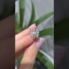 2. El 0,17 Karat Pırlanta Çiçek Yüzük