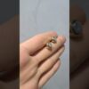 2. El 0,28 Karat Pırlanta Tasarım Tektaş Küpe