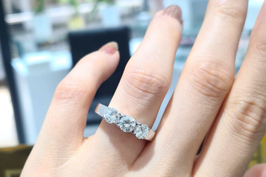 2. El 1,45 Karat Pırlanta Wempe Jewellery Tria Yüzük ALM0967