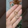 2. El 0,15 Karat Pırlanta Rose Kalp Kolye