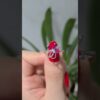 2. El 0,37 Karat Pırlanta ve Yakut Çiçek Yüzük