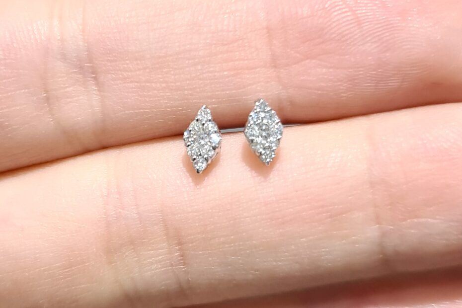 2. El 0,16 Karat Pırlanta Küpe X005078