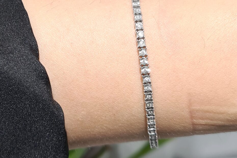 2. El 0,40 Karat Pırlanta Suyolu Bileklik X005089