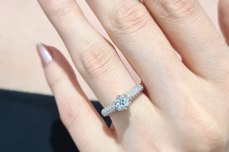 2. El 0,47 Karat Pırlanta Tasarım Tektaş Yüzük X005074