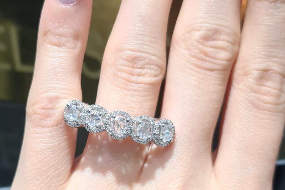 2. El 1,01 Karat Pırlanta Fantezi Beştaş Yüzük X005132