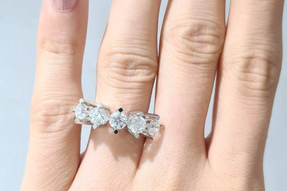 2. El 2,00 Karat Pırlanta Beştaş Yüzük