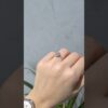 2. El 0,14 Karat Pırlanta Baget yüzük X004912