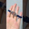 2. El 0,14 Karat Pırlanta Tasarım Örme Unisex Bileklik X005053