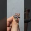 2. El 1,00 Karat F-G-Brown Pırlanta ve Sarı Elmas Otantik Tasarım Yüzük