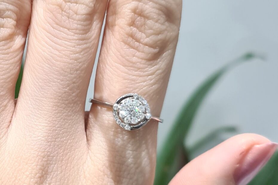 2. El 0,27 Karat Pırlanta Tasarım Tektaş Yüzük X005160