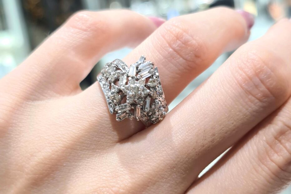 2. El 0,50 Karat Brown Pırlanta Tasarım Yüzük