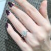 2. El 1,48 Karat GIA Sertifikalı Emerald Kesim Pırlanta Tasarım Tektaş Yüzük X005231