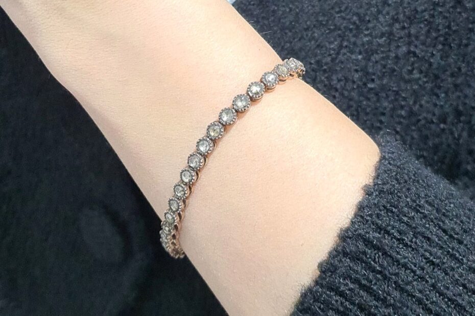 2. El 1,90 Karat Brown Elmas Suyolu Bileklik X005236