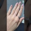 2. El 0,15 Karat Pırlanta Baget Zarif Tasarım Yüzük X005156