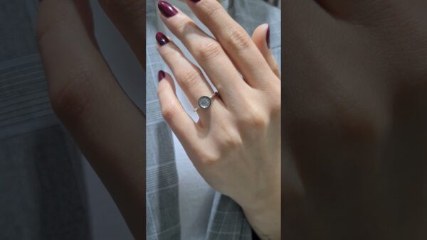 2. El 0,20 Karat Pırlanta Tasarım Tektaş Yüzük ürün videosu