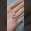 2. El 0,21 Karat Pırlanta Zarif Kelebekli Halka Kolye X005150