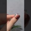 2. El 0,67 Karat Pırlanta ve Beyaz Safir Tasarım Tektaş Yüzük X004537